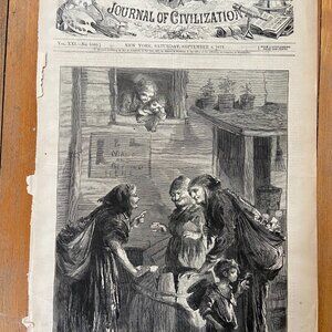 Thomas Nast, Harper's Weekly, Woodcut Engraving